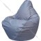 Бескаркасное кресло «Flagman» Груша Мини Г0.1-12, светло-серый