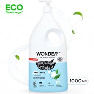 Экогель для мытья посуды, овощей и фруктов «Wonder LAB» Нейтральный, WL1000DGL7N-V, 1 л