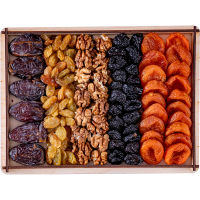 

Набор №11"BAZAAR"(орехи,сухофрукты)700г