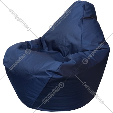 Бескаркасное кресло «Flagman» Груша Мини Г0.1-14, темно-синий
