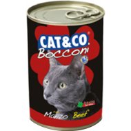 Корм для кошек «Adragna» консервированный, Cat&Co, 4100/04/CAT, кусочки говядины в соусе, 405 г