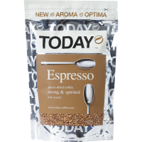 

Кофе "TODAY Espresso"(раств.субл.)150г