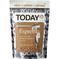 

Кофе"TODAY Espresso"(раств.субл)75г