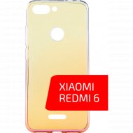 Чехол-накладка «Volare Rosso» Electro TPU, для Xiaomi Redmi 6, золотой