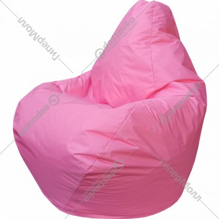Бескаркасное кресло «Flagman» Груша Мини Г0.2-07, светло-розовый