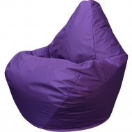 Бескаркасное кресло «Flagman» Груша Мини Г0.2-12, фиолетовый