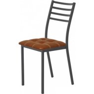 Стул «AMC» Comfort, 4К1.2, черный/венге кожзам