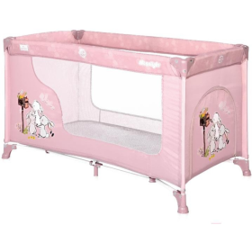 Манеж-кро­вать «Lorelli» Moonlight 1 Beige Rose Rabbits, 10080392153