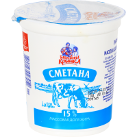 

Сметана"БАБУШКИНА КРЫН"(15%,ст,круг)400г