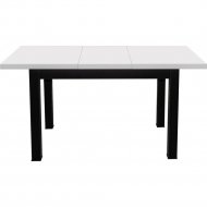 Обеденный стол «Eligard» Black, СОБ, белый матовый