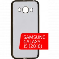 Чехол-накладка «Volare Rosso» Frame TPU, для Samsung Galaxy J5 2016, прозрачно-черный