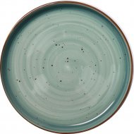 Тарелка «AksHome» Vital 2, зеленый, 25х25х3 см