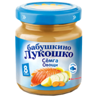 

ДП "БАБ.ЛУКОШКО"(пюре рагу овощ/сем)100г