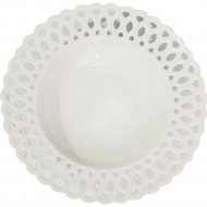 Тарелка глубокая «AksHome» Delicate, белый, 20.3х3.8 см