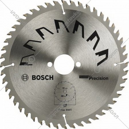 Диск пильный «Bosch» Precision, 2609256870, 190х30 мм