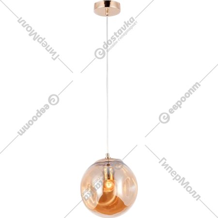 Подвесной светильник «Ambrella light» TR3510 GD/T, золото/янтарь