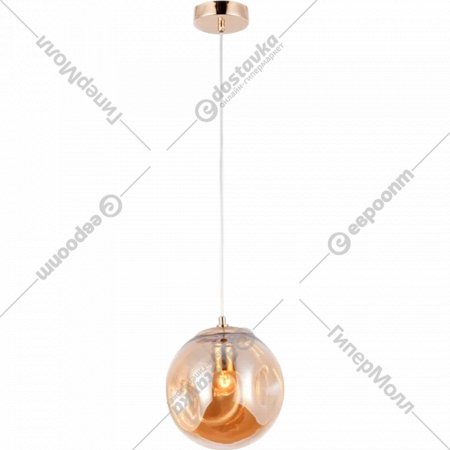 Подвесной светильник «Ambrella light» TR3510 GD/T, золото/янтарь