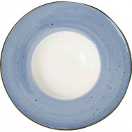 Тарелка глубокая «AksHome» Vital, синий, 24 х 6 см