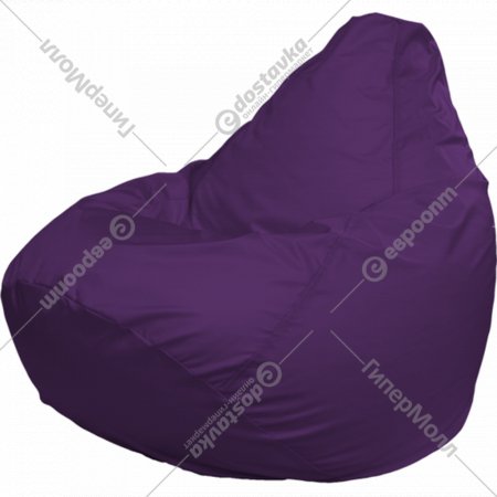 Бескаркасное кресло «Flagman» Груша Мега Г3.2-12, фиолетовый