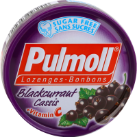 

Карамель"PULMOLL"(Чер.смор./стев,б/с)45г