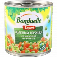 Горошек зеленый консервированный «Bonduelle» с морковью, 400 г