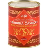 Конс.мясн«СВИНИН.СЛУЦКАЯ В С/С»(лит)340г