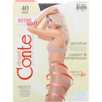 

Колготки "CONTE"(el.Act soft 40shade,p2)