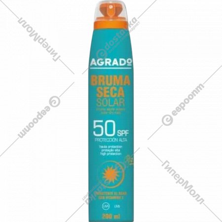 Солнцезащитное средство «Agrado» SPF 50, 200 мл