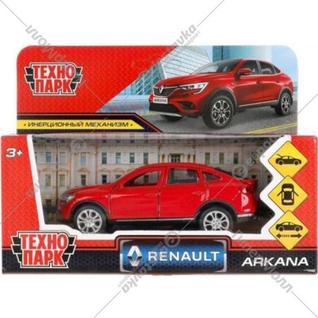 Автомобиль игрушечный «Технопарк» Renault Arkana, ARKANA-12-RD, красный