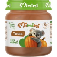 Пюре овощное Mimimi тыква, 80 г