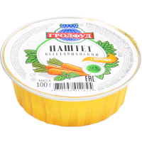 

Паштет"ГРОДФУД"(вегетар.с морковью)100г