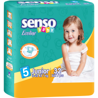 

Подгузники "SENSO BABY ECOLINE" 5-32шт