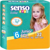 Подгузники детские «Senso Baby» Baby Ecoline, размер 6, 15-30 кг, 32 шт