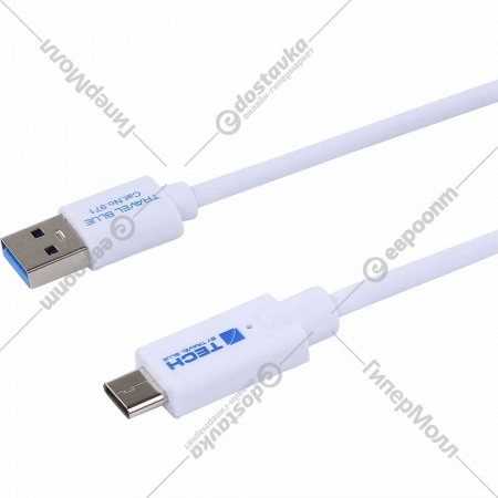 Кабель «Travel Blue» USB Type-C Cable, 971_WHT, белый
