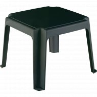 Кофейный столик садовый «Ellastik Plast» Элластик 45x45x38, темно-зелёный