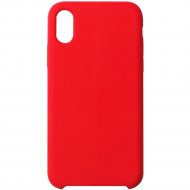 Чехол-накладка «Volare Rosso» Soft Suede, для Apple iPhone XS, красный