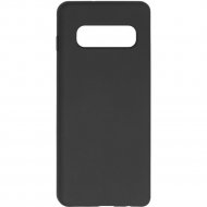 Чехол-накладка «Volare Rosso» Soft Suede, для Samsung Galaxy S10+, черный
