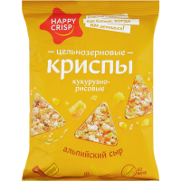 

Криспы ц/з"HAPPY CRISP"(Альпийск.сыр)50г