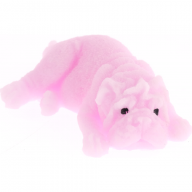 Иг­руш­ка ан­ти­с­тресс «Со­бач­ка» ро­зо­вая