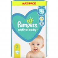 Подгузники детские «Pampers» Active Baby, Размер 2, 4-8 кг, 72 шт