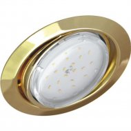 Точечный светильник «Inhome» GX53R-RT-G GX53, поворотный, золото