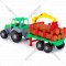 Трактор «Полесье» Алтай, с полуприцепом-лесовозом, 35370