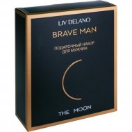 Подарочный набор для мужчин «Liv Delano» Brave Men. The Moon, шампунь для всех типов волос + гель для душа, 500 г