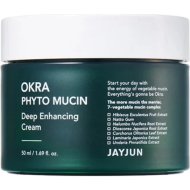 Крем для лица «Jayjun» Okra Phyto Mucin Deep Enhancing Cream, 50 мл