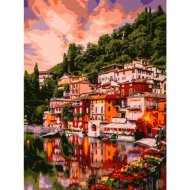 Картина по номерам «Lori» Вечерняя Италия, Кпн-151, 20х28.5 см