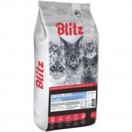 Корм для кошек «Blitz» Sterilised Cats Chiken, 4354, для стерилизованных кошек, 10 кг