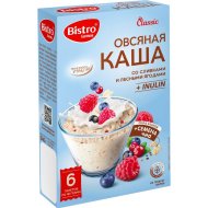 Каша овсяная Gurmina Bistro со сливками и лесными ягодами, 240 г