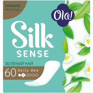 Гигиенические прокладки на каждый день «Ola!» зеленый чай, 60 шт