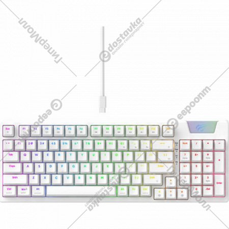 Клавиатура «Havit» KB885L-RU, белый