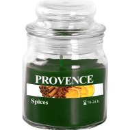 Свеча «Provence» в стеклянном подсвечнике, пряности, 565035, 9 см